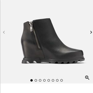 Joan of Arctic Wedge, sea salt black, 8.5